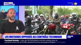 Les motards du Rhône sont mobilisés contre le contrôle technique obligaoire