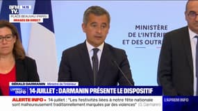 Gérald Darmanin: "Les festivités liées à notre fête nationale sont malheureusement traditionnellement marquées par des violences" 