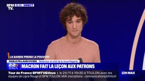 Macron fait la leçon aux patrons - 21/11