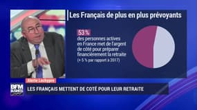 Emmanuel Lechypre : Les Français mettent de coté pour leur retraite - 22/01