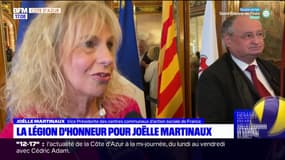Nice: la médecin urgentiste Joëlle Martinaux décorée de la Légion d'honneur