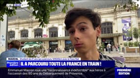Cet étudiant de 21 ans a parcouru en train une trentaine de villes françaises en un mois grâce au Pass Rail