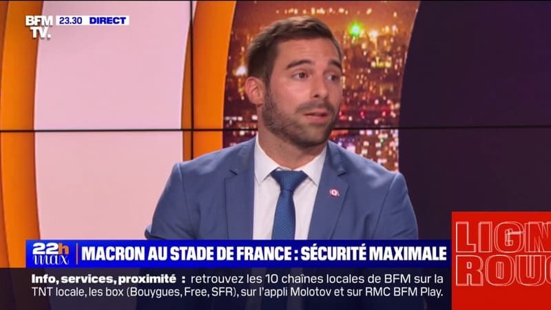 Julien Odoul (RN) sur l'action syndicale au Stade de France: 