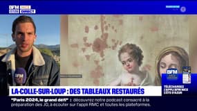La Colle-sur-Loup: des tableaux du 17e et du 18e siècle restaurés