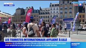 JO 2024: les touristes internationaux affluent à Lille