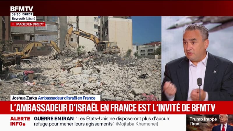 Stock d'uranium enrichi: "Nous n'avons aucune confiance dans les Iraniens", affirme l'ambassadeur d'Israël en France