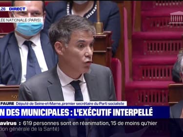 Olivier Faure: "Jamais un président de la République n'avait subi un tel revers lors d'élections municipales"