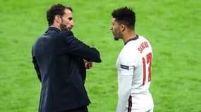 Gareth SOUTHGATE et Jadon SANCHO