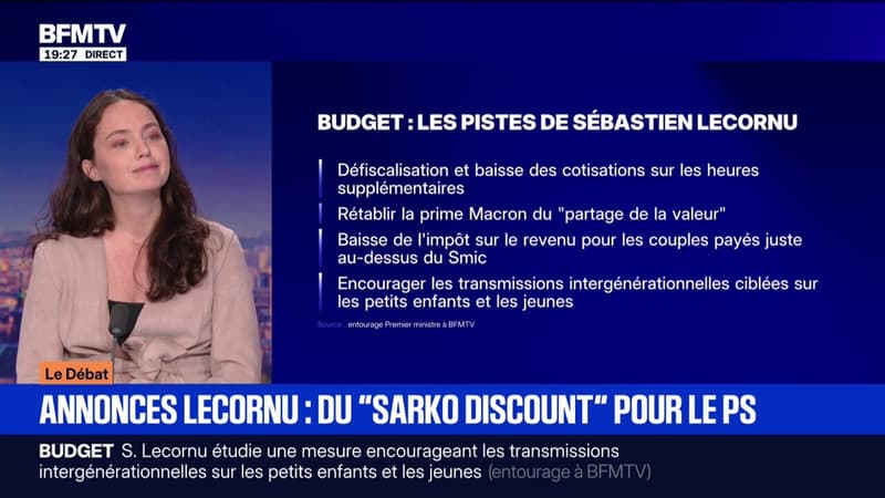 Propositions de Sébastien Lecornu: 