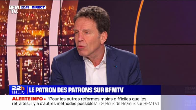 Geoffroy Roux de Bézieux (MEDEF): 