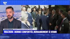 Macron : Borne confortée, remaniement à venir - 26/06