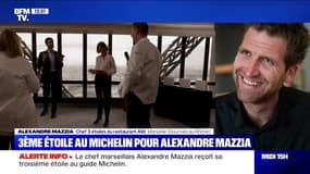 Alexandre Mazzia, nouveau chef 3 étoiles au Michelin: "Nous sommes très heureux, très fiers"