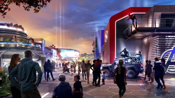 Disneyland dévoile son nouvel espace consacré à Marvel