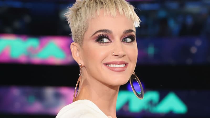Katy Perry lors des MTV Video Music Awards en 2017