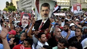 Les partisans de Mohamed Morsi