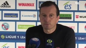 Strasbourg 0-3 Lille : "On n'avait pas les armes", coach Stéphan lucide