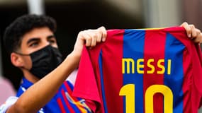Maillot de Messi au Barça