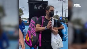 Open d'Australie : Nadal s'excuse de ne pas pouvoir signer d'autographes