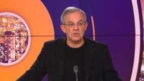 Thierry Mariani sur le plateau de BFMTV le 20 février 2023.