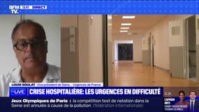 Urgences en surchauffe: le manque de personnel est "le point sensible" au sein des hôpitaux, affirme Louis Soulat (vice-président Samu-Urgences France)