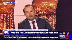 Emmanuel Macron chahuté aux Pays-Bas: "Il est le premier responsable de cela", réagit Sébastien Chenu (RN)