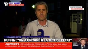 Élections législatives anticipées: "On doit s'unir, point barre", assène François Ruffin (LFI) à la gauche