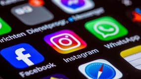 Les applications Facebook, Instagram et Whatsapp. 