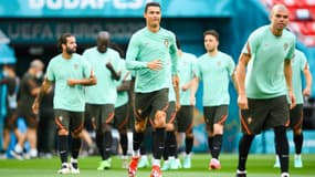 Le Portugal à Budapest à la veille d'affronter la Hongrie lors de l'Euro 2020