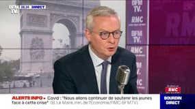 Bruno Le Maire: "Ce que nous devons éviter impérativement, c'est le reconfinement général des Français"