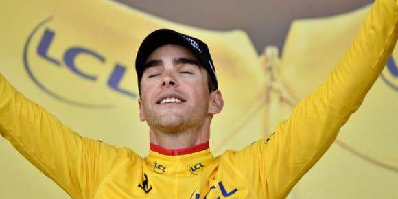 Tony Gallopin s'est emparé du maillot jaune à l'issue de la 9ème étape du Tour de France.