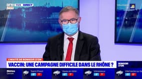  Covid-19: Jean-Yves Grall, directeur général de l'ARS, annonce "120.000 inscriptions" pour se faire vacciner en mars 