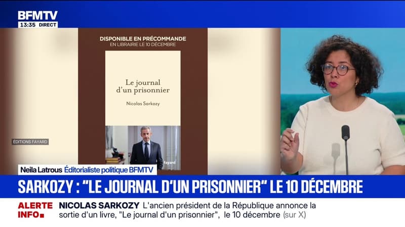 "Le journal d'un prisonnier": Nicolas Sarkozy annonce la sortie d'un livre le 10 décembre