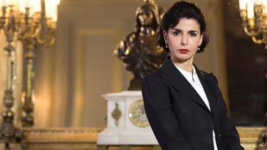 Rachida Dati dans son bureau de la mairie du 7e arrondissement de Paris.