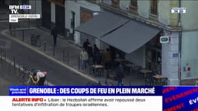 Grenoble: des coups de feu tirés en l'air en plein un marché 