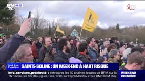 Sainte-Soline: un week-end à haut risque, plus de 10.000 manifestants attendus