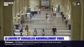 Le Louvre et Versailles anormalement vides