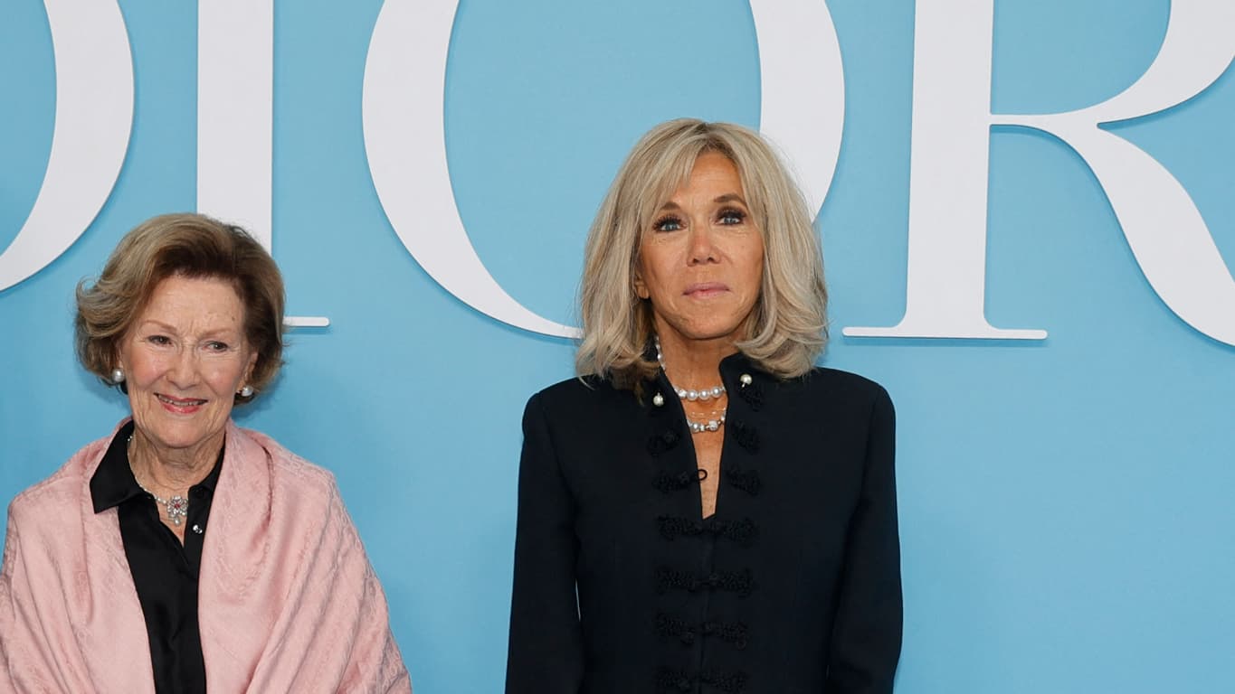 Brigitte Macron et Sonja Haraldsen , Dior, 2024 Brigitte Macron et Sonja Haraldsen , Dior, 2024