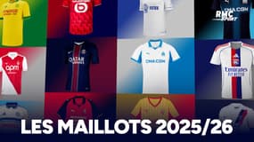 Ligue 1 : Les maillots de la saison 2025/26
