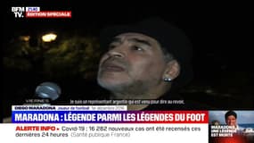 Diego Maradona rendait hommage en 2016 à Fidel Castro, qu'il considérait "comme un second père"