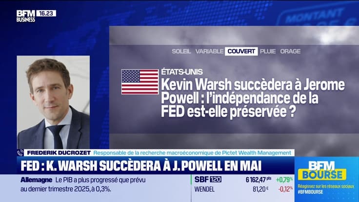 L'éco du monde : Fed, K. Warsh succèdera à J. Powell en mai - 30/01