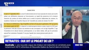 Âge pivot: pour Emmanuel Lechypre, les syndicats vont discuter avec "un pistolet sur la tempe" 