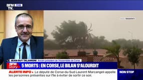 Intempéries: l'ancien président de l'Assemblée de Corse craint "que le bilan s'alourdisse encore compte tenu du nombre de disparus"