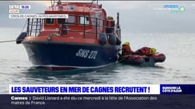 Cagnes: les sauveteurs en mer recherchent de nouveaux bénévoles