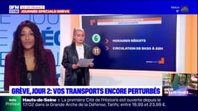 Grève contre la réforme des retraites: le trafic reste perturbé dans les transports