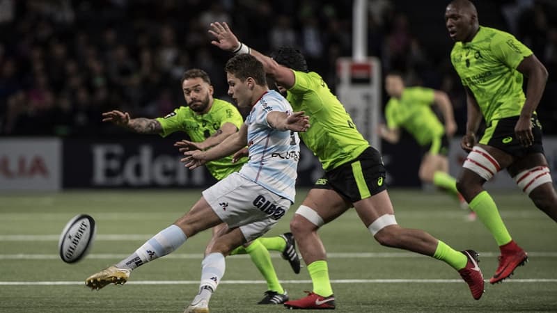 Le Stade Français a joué en vert contre le Racing 92