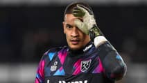 Alphonse Areola avec West Ham, à Derby le 30 janvier 2023