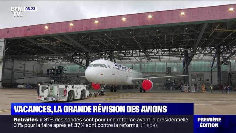 À Orly, la grande révision des avions avant le rush de l'été