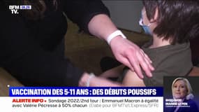 Covid: Débuts poussifs pour la vaccination des 5-11 ans
