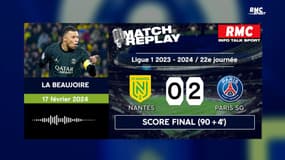 Nantes 0-2 PSG : Hernandez et Mbappé enfoncent les Canaries... le goal replay du match