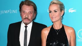 Johnny Hallyday et Laeticia, à Los Angeles en 2015